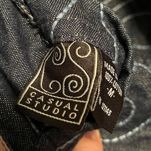 Casual Studio Floral Colorful Quilted Reversible Jacket 100% Cotton Womens Med - Picture 3 of 10